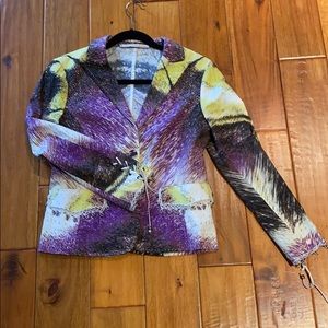 Sleek Roberto Cavalli blazer